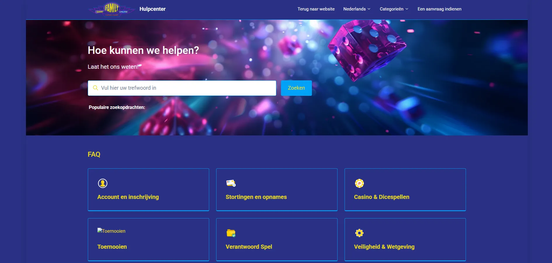Klantenservice casino online België — livechat en support