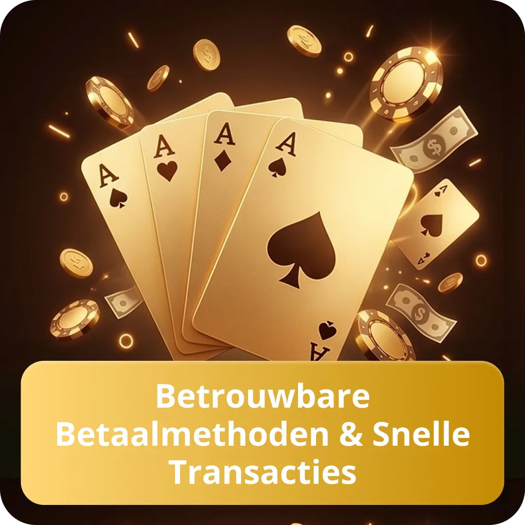 Betrouwbare betaalmethoden en snelle transacties casino online België