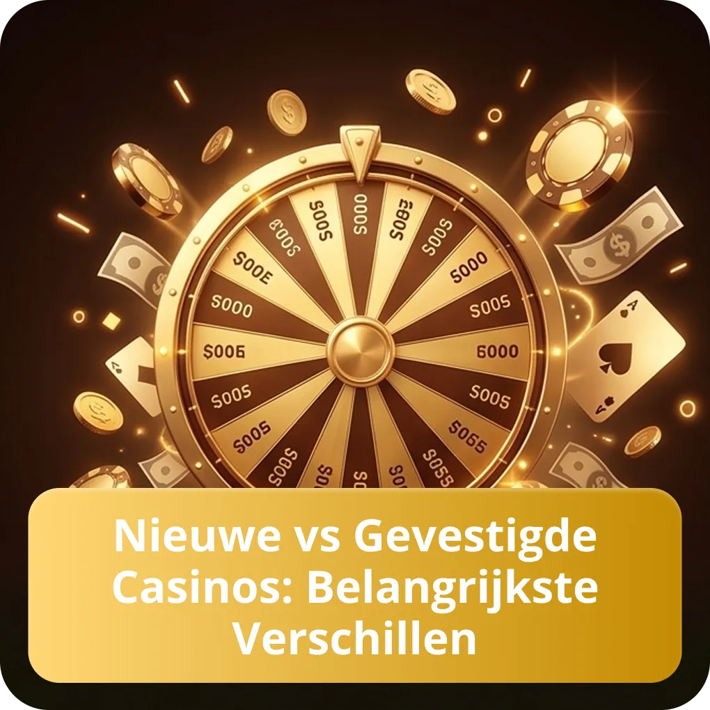 Nieuwe vs gevestigde casinos — belangrijkste verschillen België